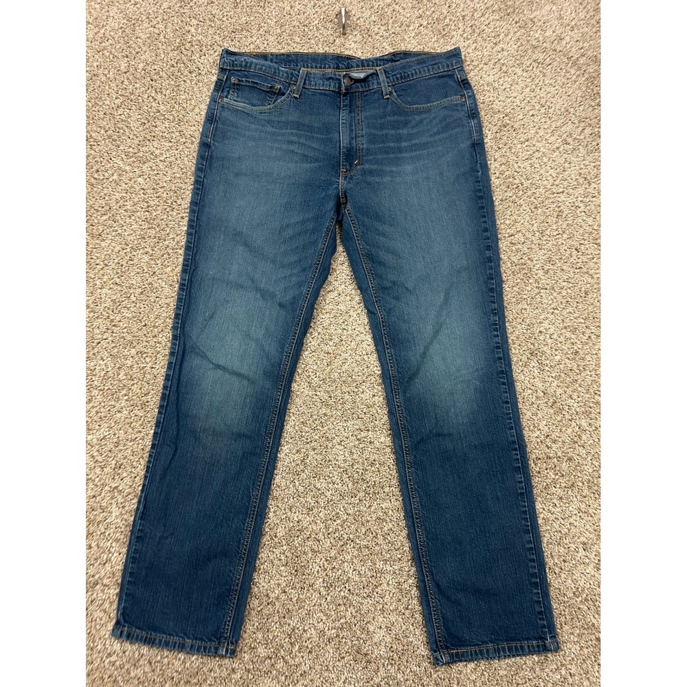 Levis 541 Athletic Taper Mens Jeans 38x34 Medium Wash Blue Denim